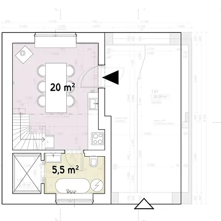611 Appartement *
